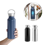 Bouteille en acier inoxydable partiellement recyclé 810ml diverses couleurs
