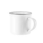 Tasse en céramique idéale pour la sublimation capacité 280 ml diverses couleurs