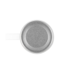 Bouteille en acier inoxydable à double paroi avec finition mate 490ml couleur blanc troisième vue