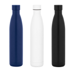 Bouteille en acier inoxydable à double paroi isolée sous vide 1L diverses couleurs