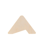 Support en bois contreplaqué avec 6 sous-verres en liège couleur naturel deuxième vue