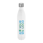 Bouteille en inox idéale pour la sublimation à double paroi 1L avec zone d'impression