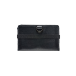 Portefeuille avec blocage RFID pour transporter cartes et pièces couleur noir première vue
