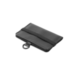 Portefeuille avec blocage RFID pour transporter cartes et pièces couleur noir