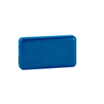 Batterie externe ultra-compacte avec capacité de 4 000 mAh couleur bleu première vue