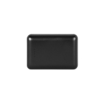 Powerbank écologique avec indicateur de charge 10 000 mAh couleur noir deuxième vue