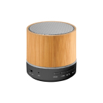 Enceinte portable écologique avec connexion BT 5.3 et puissance 3W couleur naturel