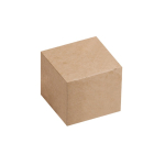 Enceinte portable écologique avec connexion BT 5.3 et puissance 3W couleur naturel avec boîte