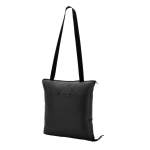 Couverture de pique-nique pliable en polyester se transformant en sac couleur noir