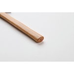 Marteau de menuisier classique en bois avec tête en acier couleur bois troisième vue photographique