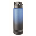 Bouteille anti-fuite en RPET avec indicateur d’hydratation 1L couleur bleu troisième vue