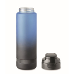 Bouteille anti-fuite en RPET avec indicateur d’hydratation 1L couleur bleu dixième vue