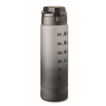 Bouteille anti-fuite en RPET avec indicateur d’hydratation 1L couleur blanc