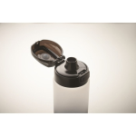 Bouteille anti-fuite en RPET avec indicateur d’hydratation 1L couleur blanc quatrième vue photographique