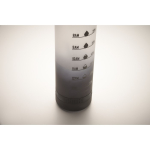 Bouteille anti-fuite en RPET avec indicateur d’hydratation 1L couleur blanc sixième vue photographique