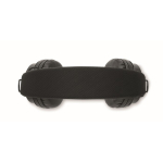 Écouteurs sans fil pliables avec microphone intégré couleur noir huitième vue