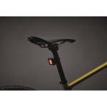 Set de 2 lampes rechargeables avec 3 modes d’éclairage pour vélos couleur noir quatrième vue photographique