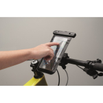 Housse téléphone imperméable pour vélo jusqu’à 6,7 pouces couleur noir troisième vue photographique
