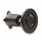 Support magnétique pour téléphone de voiture avec rotation à 360° couleur noir