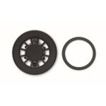 Support magnétique pour téléphone de voiture avec rotation à 360° couleur noir quatrième vue