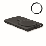 Chargeur sans fil magnétique à charge rapide et batterie externe 15W couleur noir