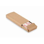 Set de 15 pansements dans une boîte en papier recyclé couleur beige deuxième vue