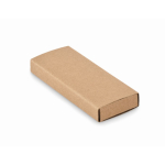 Set de 15 pansements dans une boîte en papier recyclé couleur beige troisième vue