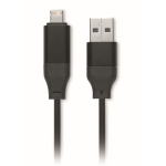 Set 4 en 1 de câbles de charge et charge pour montre en porte-clés couleur noir