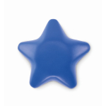 Anti-stress classique en forme d’étoile en différentes couleurs couleur bleu deuxième vue
