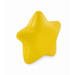 Anti-stress classique en forme d’étoile en différentes couleurs couleur jaune