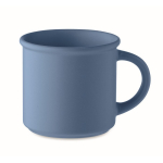 Tasse monochrome mate avec bord supérieur 300ml couleur bleu