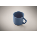 Tasse monochrome mate avec bord supérieur 300ml couleur bleu deuxième vue photographique