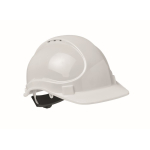 Casque de travail avec bandeau ajustable entre 52 et 62 cm couleur blanc deuxième vue