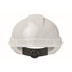 Casque de travail avec bandeau ajustable entre 52 et 62 cm couleur blanc neuvième vue