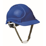 Casque de travail avec bandeau ajustable entre 52 et 62 cm couleur bleu roi