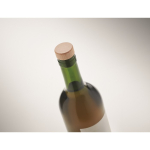 Bouchon idéal pour bouteilles de vin en bois de hêtre couleur bois cinquième vue photographique