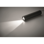 Lampe torche rechargeable avec 3 niveaux de luminosité et zoom couleur noir septième vue photographique