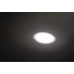 Lampe torche rechargeable avec 3 niveaux de luminosité et zoom couleur noir vue photographique
