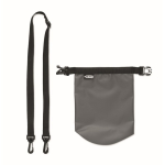 Sac en polyester imperméable de 1,5 litre Bayside couleur gris foncé quatrième vue