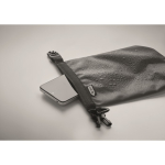 Sac en polyester imperméable de 1,5 litre Bayside couleur gris foncé septième vue photographique
