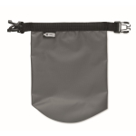 Sac en polyester imperméable de 1,5 litre Bayside couleur gris foncé huitième vue