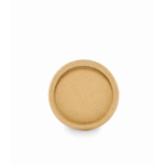 Étui de voyage cylindrique, masque pour les yeux, bouchons d’oreilles couleur beige quatrième vue