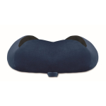 Oreiller de voyage en mousse conçu pour soutenir le cou couleur bleu septième vue