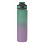 Bouteille en RPET avec bec et indicateur d’hydratation 1 L couleur turquoise sixième vue