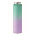 Bouteille en RPET avec bec et indicateur d’hydratation 1 L couleur turquoise dixième vue