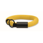 Porte-clés bracelet flottant idéal pour une utilisation dans l’eau couleur jaune