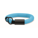 Porte-clés bracelet flottant idéal pour une utilisation dans l’eau couleur turquoise