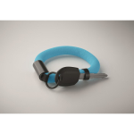 Porte-clés bracelet flottant idéal pour une utilisation dans l’eau couleur turquoise deuxième vue photographique