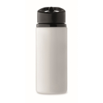 Bouteille en acier inoxydable recyclé avec bec et anse 500 ml couleur blanc cinquième vue
