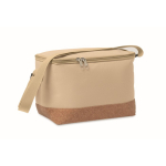 Sac isotherme en RPET avec détail en liège à la base 5L couleur kaki